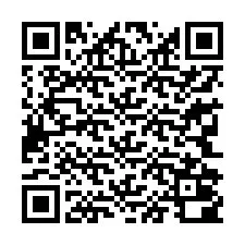 QR-koodi puhelinnumerolle +13342000122