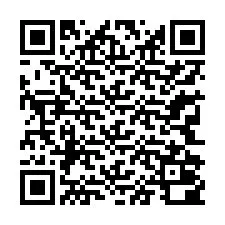 QR-koodi puhelinnumerolle +13342000125