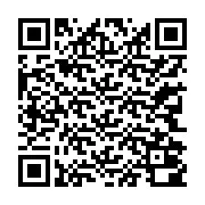 QR kód a telefonszámhoz +13342000129