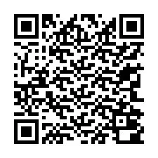 QR код за телефонен номер +13342000143