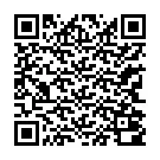 Código QR para número de teléfono +13342000165