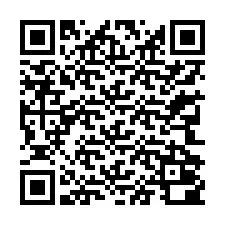 QR kód a telefonszámhoz +13342000209