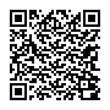 電話番号のQRコード +13342000257