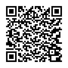 電話番号のQRコード +13342000360