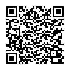 Codice QR per il numero di telefono +13342000361