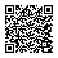 Código QR para número de teléfono +13342000373