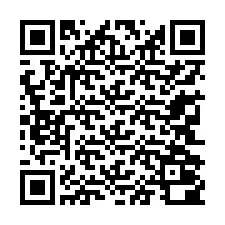 Código QR para número de telefone +13342000377