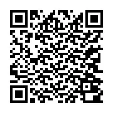 QR код за телефонен номер +13342000379