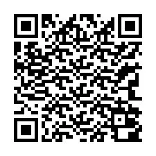 QR код за телефонен номер +13342000401