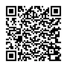 QR код за телефонен номер +13342000406