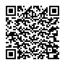 QR-koodi puhelinnumerolle +13342000408