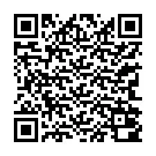 Código QR para número de telefone +13342000414