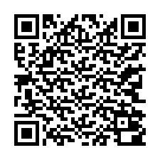 電話番号のQRコード +13342000439