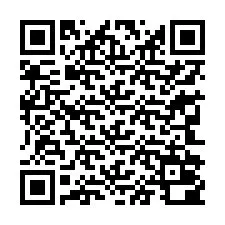 Código QR para número de teléfono +13342000442