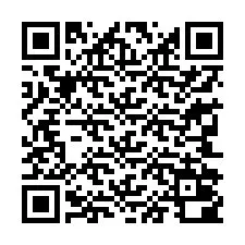 Código QR para número de teléfono +13342000482