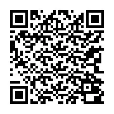 Código QR para número de telefone +13342000603