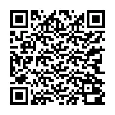 Codice QR per il numero di telefono +13342000628