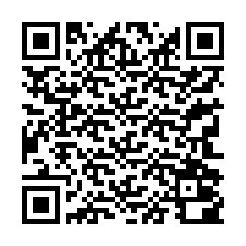 電話番号のQRコード +13342000750