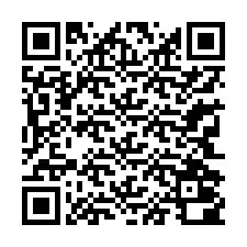 QR-код для номера телефона +13342000765