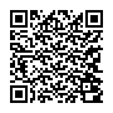 Código QR para número de teléfono +13342000772