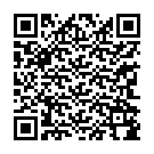 Codice QR per il numero di telefono +13342184652