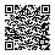 Código QR para número de telefone +13342315357