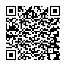 QR kód a telefonszámhoz +13344394368