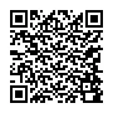 QR Code pour le numéro de téléphone +13344580593