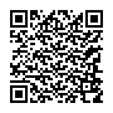 Kode QR untuk nomor Telepon +13346518251