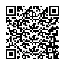 QR-code voor telefoonnummer +13346549558