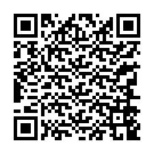 QR код за телефонен номер +13346549890