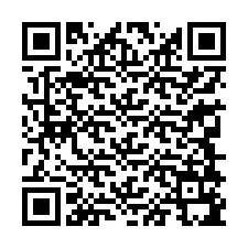 QR-code voor telefoonnummer +13348195462