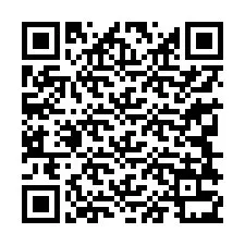 QR код за телефонен номер +13348331432