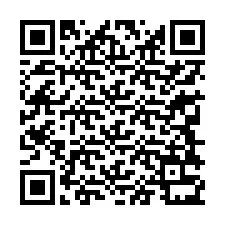 QR код за телефонен номер +13348331462