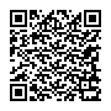 Código QR para número de teléfono +13348331817