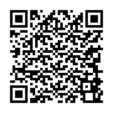 Kode QR untuk nomor Telepon +13349860036