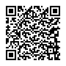 QR kód a telefonszámhoz +13349969603