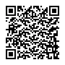 QR код за телефонен номер +13349969654