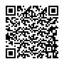 QR код за телефонен номер +13349969662