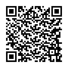 QR kód a telefonszámhoz +13349969666