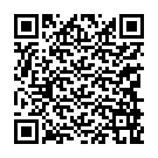 QR код за телефонен номер +13349969672