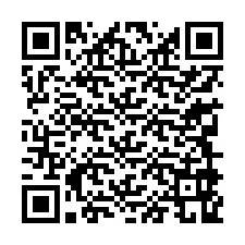 Código QR para número de telefone +13349969866