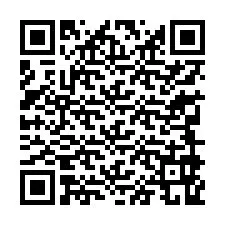 Código QR para número de teléfono +13349969886