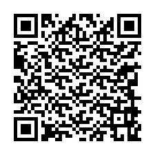 Codice QR per il numero di telefono +13349969896