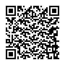 QR-Code für Telefonnummer +13349969897