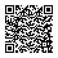 Código QR para número de teléfono +13349969962