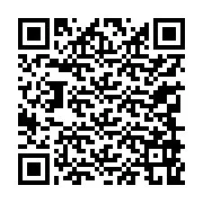 QR-koodi puhelinnumerolle +13349969993