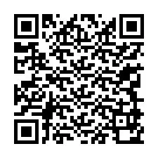 QR-code voor telefoonnummer +13349970023