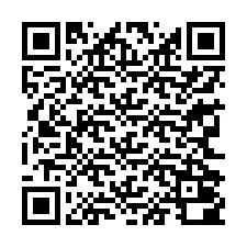 QR код за телефонен номер +13362000262