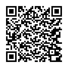 電話番号のQRコード +13362000277